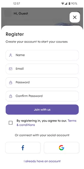 Platform settings and category configuration