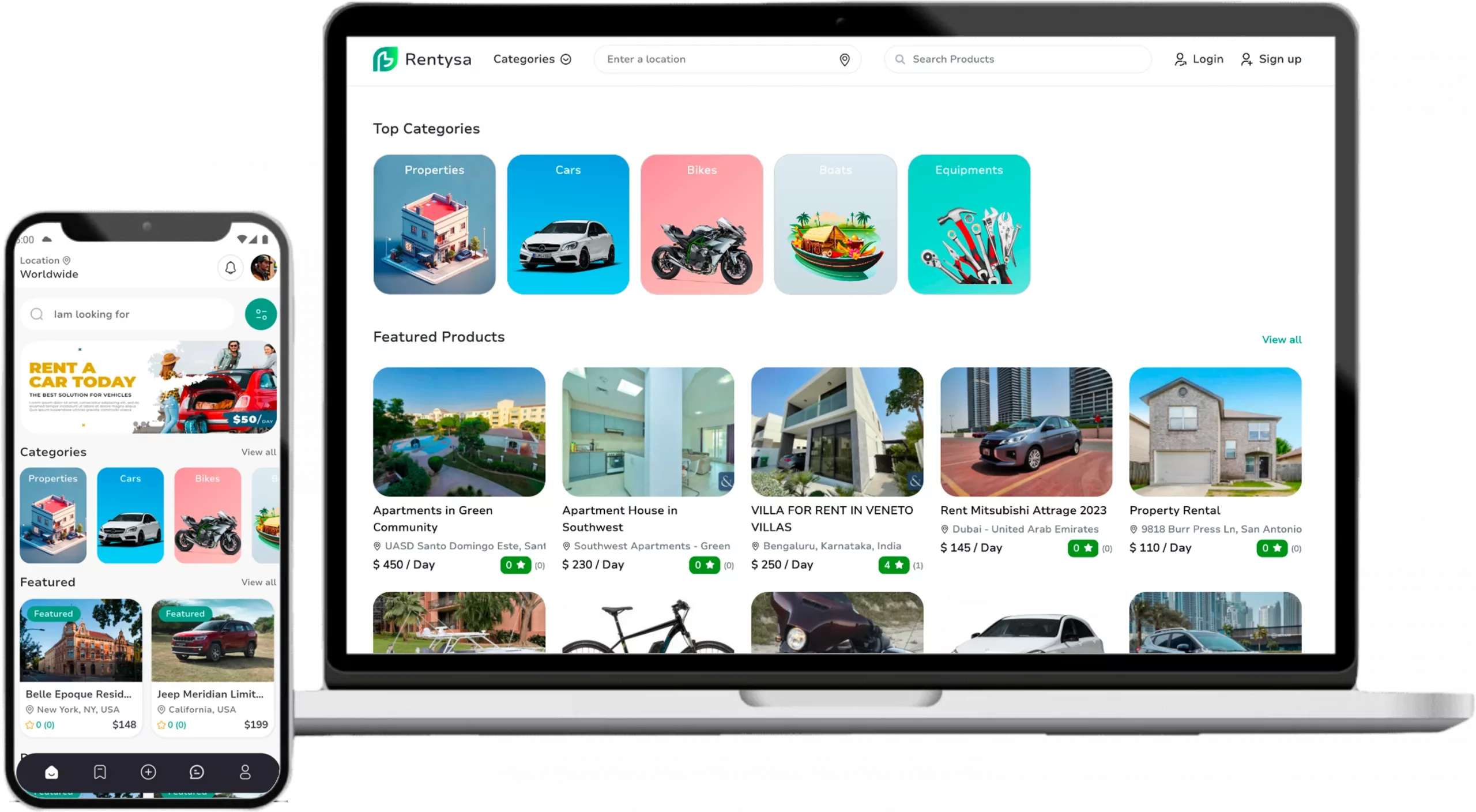 Rentysa Rental Software Platform