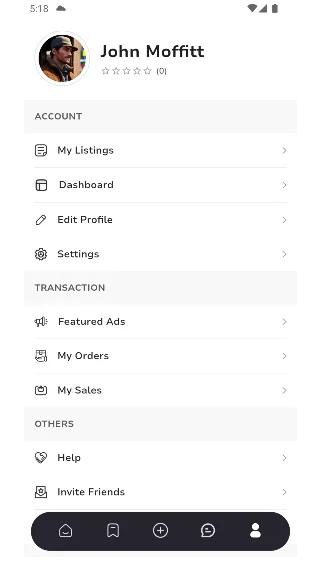Direct messaging with item owner
