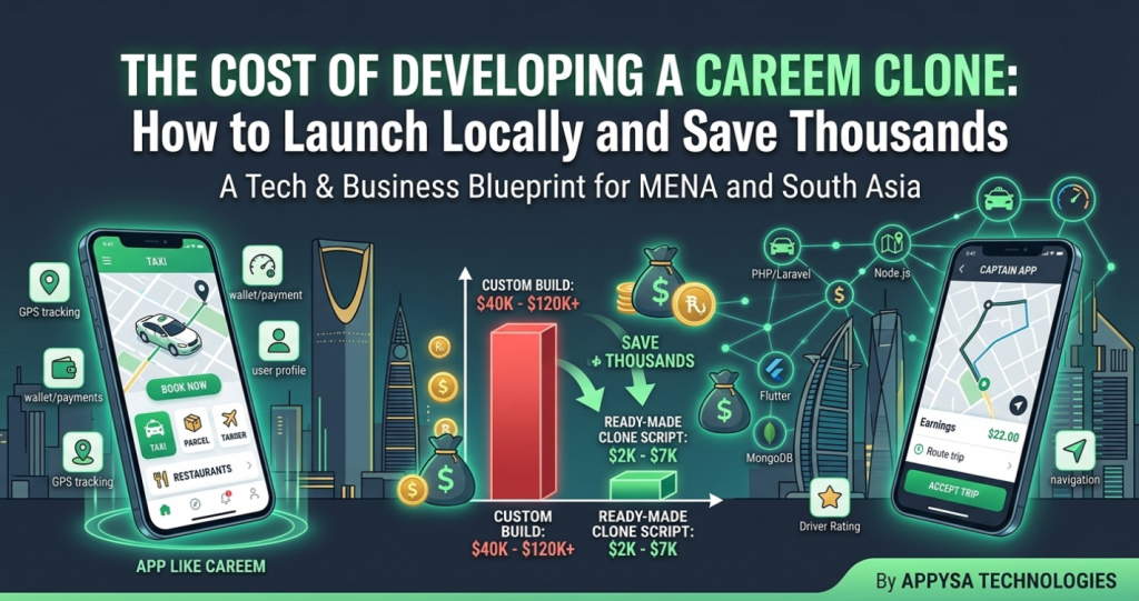Cost to Build a Careem Clone App: Launch & Save Thousands